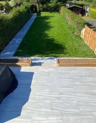 JD Services landscaping patio artificial grass